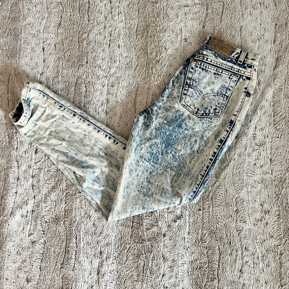 Levi's Denim - Vintage Levi’s acid wash jeans